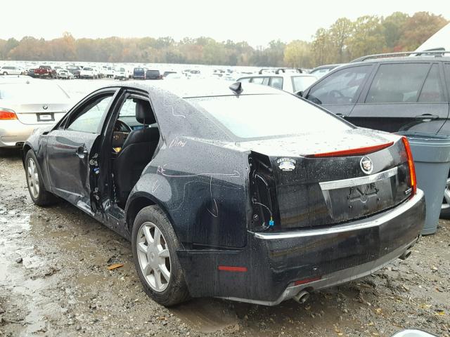 1G6DF577990159051 - 2009 CADILLAC CTS BLACK photo 3