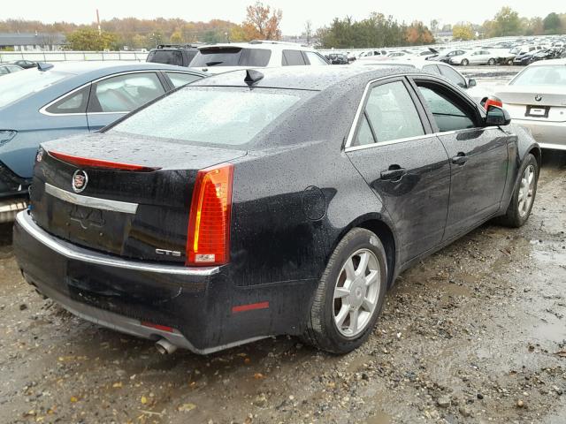 1G6DF577990159051 - 2009 CADILLAC CTS BLACK photo 4