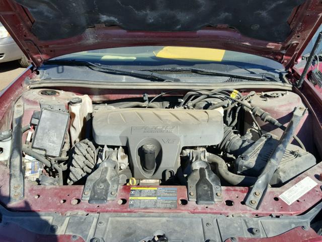 2G2WP552361110538 - 2006 PONTIAC GRAND PRIX RED photo 7