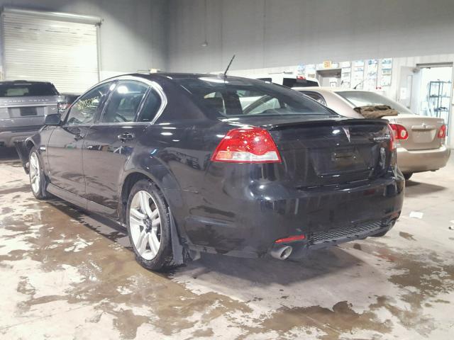 6G2ER57729L188096 - 2009 PONTIAC G8 BLACK photo 3