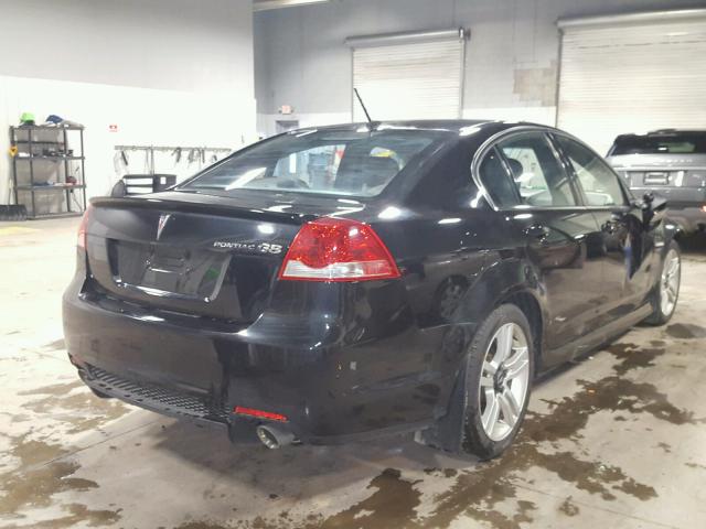 6G2ER57729L188096 - 2009 PONTIAC G8 BLACK photo 4