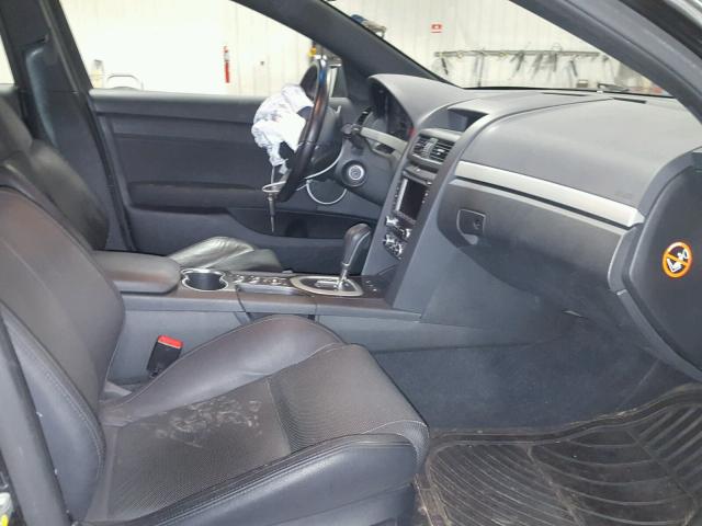 6G2ER57729L188096 - 2009 PONTIAC G8 BLACK photo 5