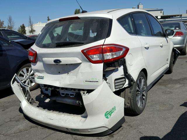 1FADP5FU1HL100449 - 2017 FORD C-MAX TITA WHITE photo 4