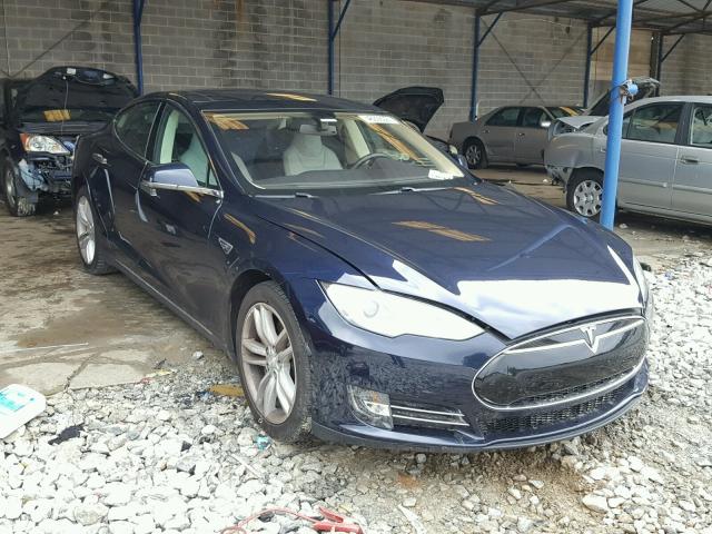 5YJSA1CN3DFP27918 - 2013 TESLA MODEL S BLUE photo 1