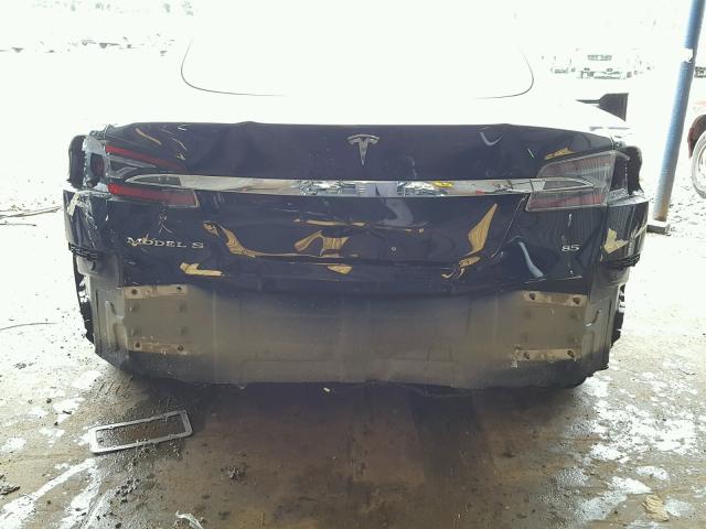 5YJSA1CN3DFP27918 - 2013 TESLA MODEL S BLUE photo 9