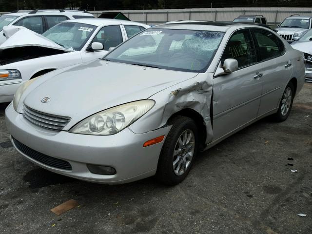 JTHBA30G645046671 - 2004 LEXUS ES 330 SILVER photo 2