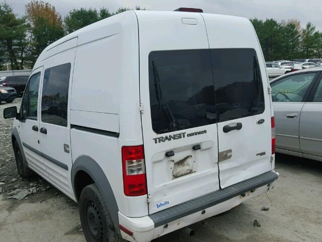 NM0KS9BN2AT010249 - 2010 FORD TRANSIT CO WHITE photo 3