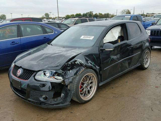 WVWFV71KX6W082880 - 2006 VOLKSWAGEN NEW GTI BLACK photo 2