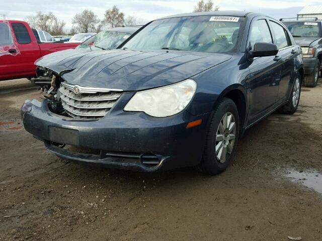 1C3LC46K18N209254 - 2008 CHRYSLER SEBRING LX BLUE photo 2