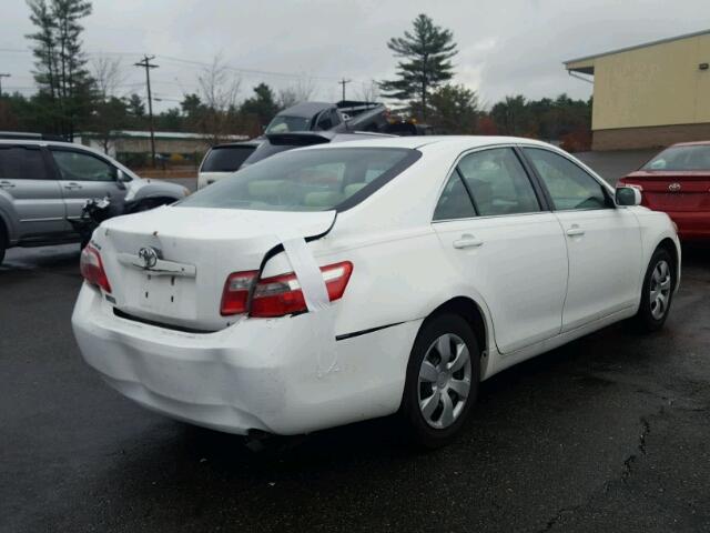 4T1BE46K87U653099 - 2007 TOYOTA CAMRY NEW WHITE photo 4