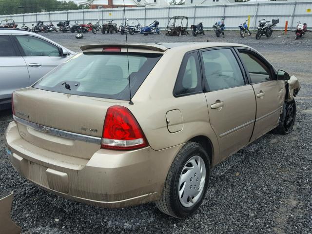 1G1ZT63896F121742 - 2006 CHEVROLET MALIBU MAX 棕色 照片 4