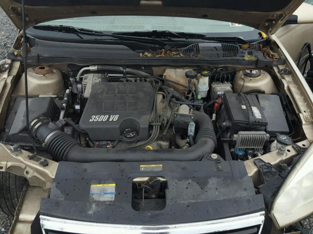 1G1ZT63896F121742 - 2006 CHEVROLET MALIBU MAX 棕色 照片 7