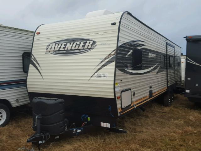 5ZT2AVWB0JB917018 - 2018 WILDWOOD AVENGER WHITE photo 2