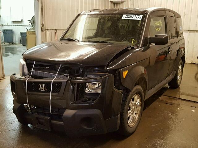 5J6YH28756L017418 - 2006 HONDA ELEMENT EX BLACK photo 2