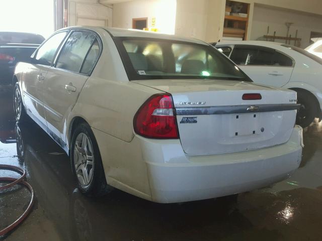 1G1ZS51806F253417 - 2006 CHEVROLET MALIBU LS WHITE photo 3