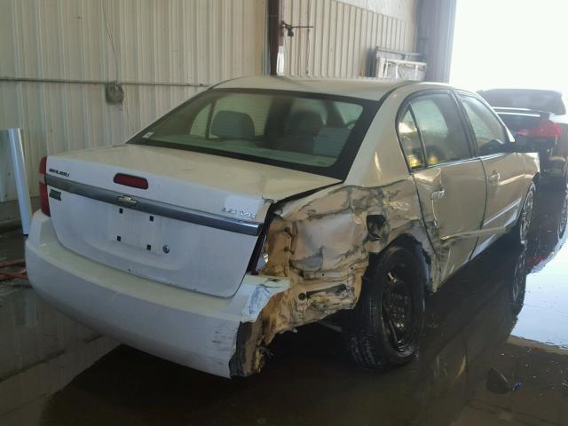 1G1ZS51806F253417 - 2006 CHEVROLET MALIBU LS თეთრი ფოტო 4