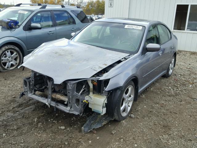 4S3BL626797223869 - 2009 SUBARU LEGACY 2.5 GRAY photo 2