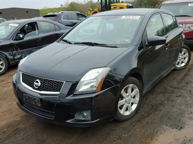 3N1AB6AP6CL628281 - 2012 NISSAN SENTRA 2.0 BLACK photo 2