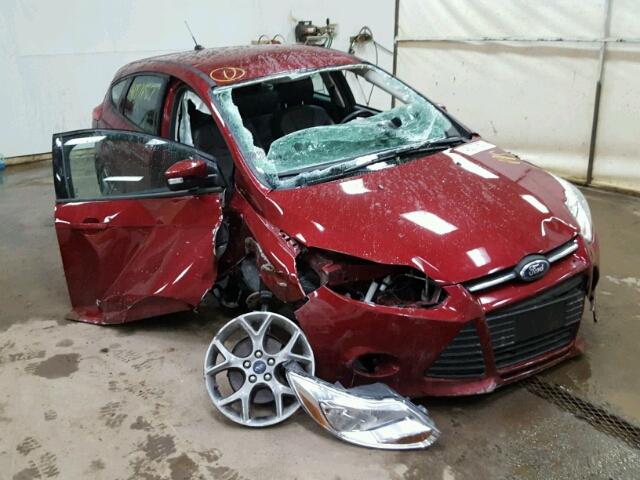 1FADP3K24EL389699 - 2014 FORD FOCUS SE RED photo 1