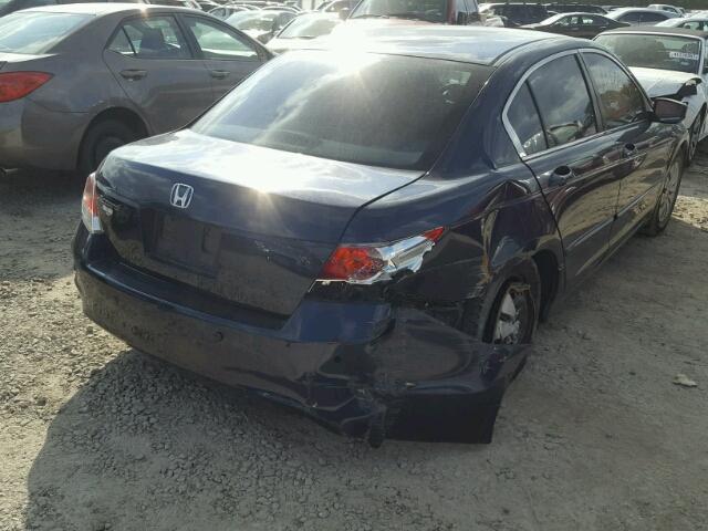 JHMCP263X8C055280 - 2008 HONDA ACCORD LX BLUE photo 4