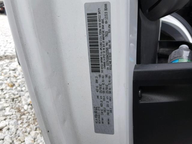 3C6TRVDG8HE523509 - 2017 RAM PROMASTER 白色 照片 10