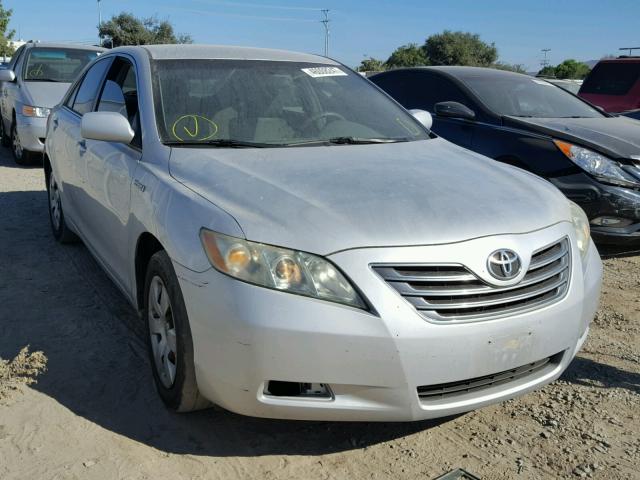 4T1BB46K38U046845 - 2008 TOYOTA CAMRY HYBR SILVER photo 1