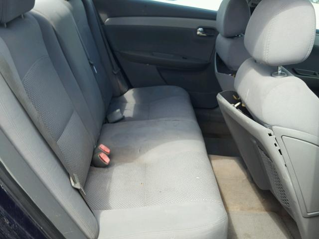 1G1ZG57B58F189110 - 2008 CHEVROLET MALIBU LS ლურჯი ფოტო 6