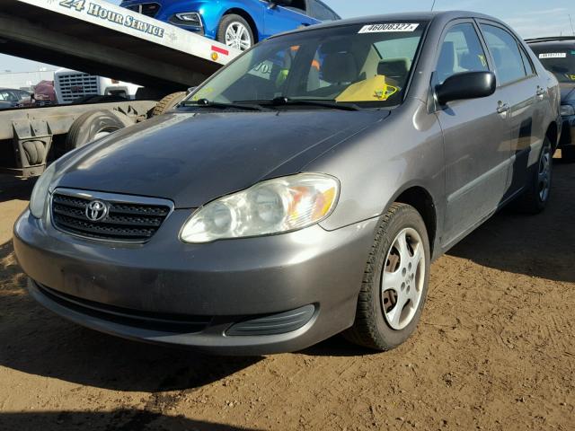 1NXBR32E95Z400448 - 2005 TOYOTA COROLLA GRAY photo 2