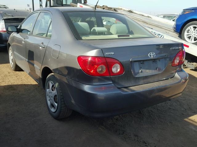 1NXBR32E95Z400448 - 2005 TOYOTA COROLLA GRAY photo 3