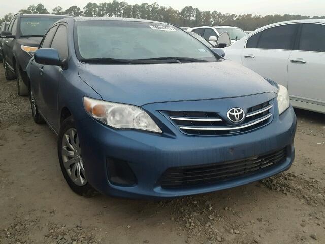 5YFBU4EE2DP100430 - 2013 TOYOTA COROLLA BA BLUE photo 1