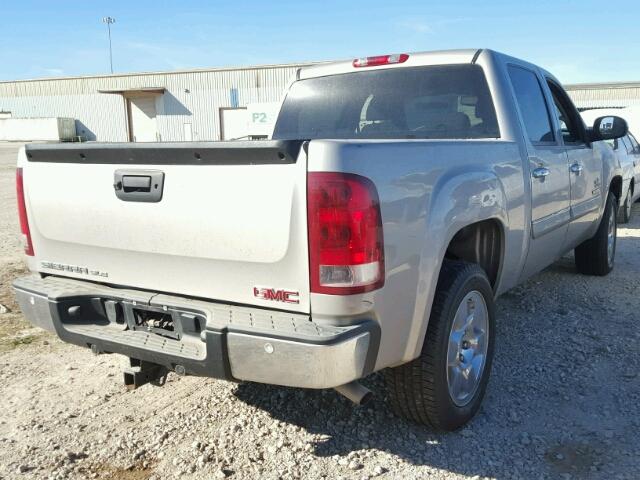 3GTEC23J09G258119 - 2009 GMC SIERRA C15 SILVER photo 4