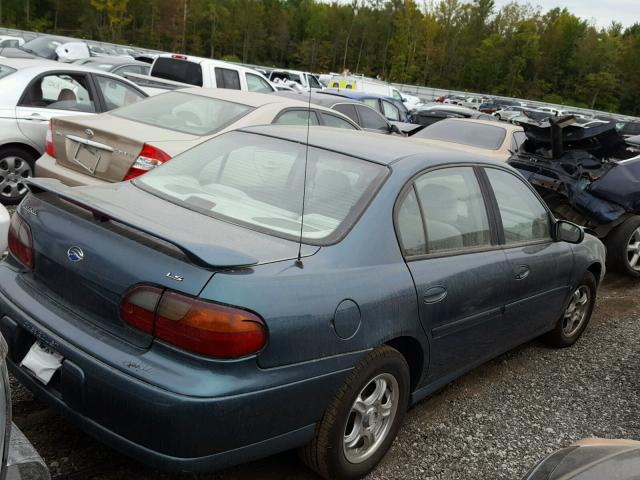 1G1NE52M8WY152390 - 1998 CHEVROLET MALIBU LS 蓝色 照片 4