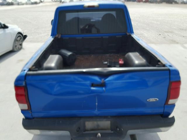 1FTYR14V8YPB75376 - 2000 FORD RANGER BLUE photo 6