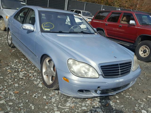 WDBNG84J53A335450 - 2003 MERCEDES-BENZ S 500 4MAT BLUE photo 1