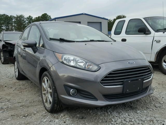 3FADP4BJ0EM219805 - 2014 FORD FIESTA SE GRAY photo 1