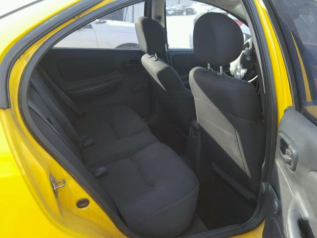 1B3ES56C93D253587 - 2003 DODGE NEON SXT YELLOW photo 6