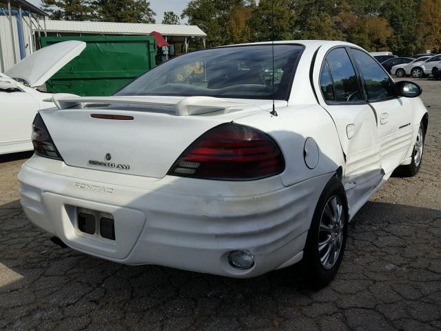 1G2NE52F12C140585 - 2002 PONTIAC GRAND AM S WHITE photo 4