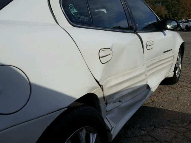 1G2NE52F12C140585 - 2002 PONTIAC GRAND AM S თეთრი ფოტო 9