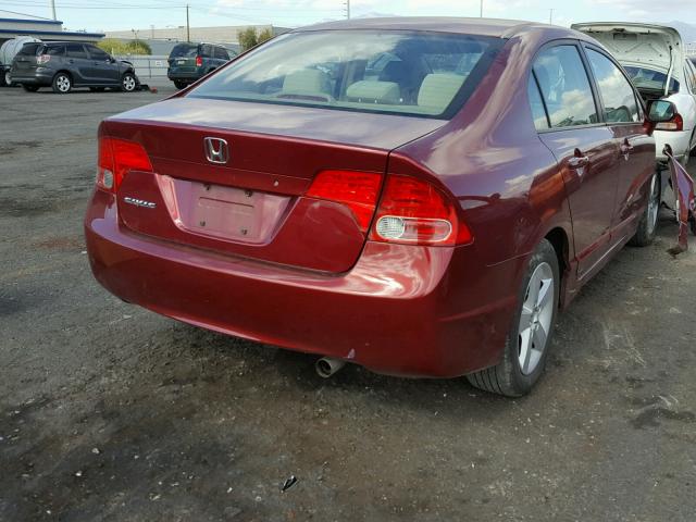 1HGFA16856L011336 - 2006 HONDA CIVIC EX Qırmızı foto 4
