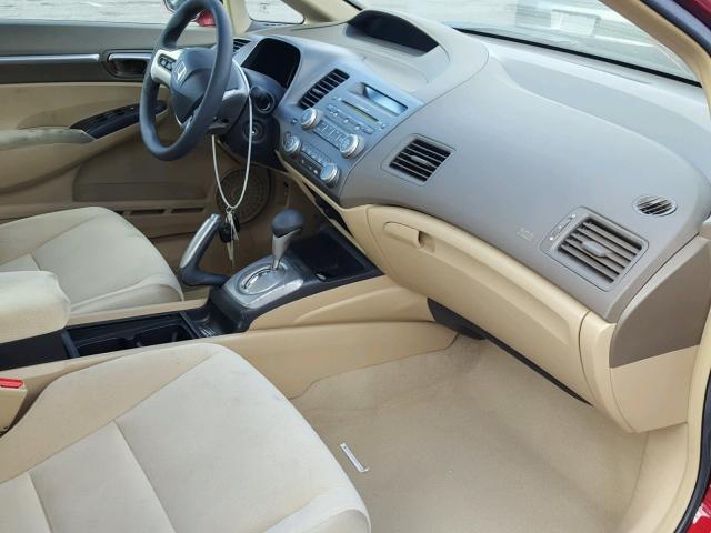 1HGFA16856L011336 - 2006 HONDA CIVIC EX Qırmızı foto 5