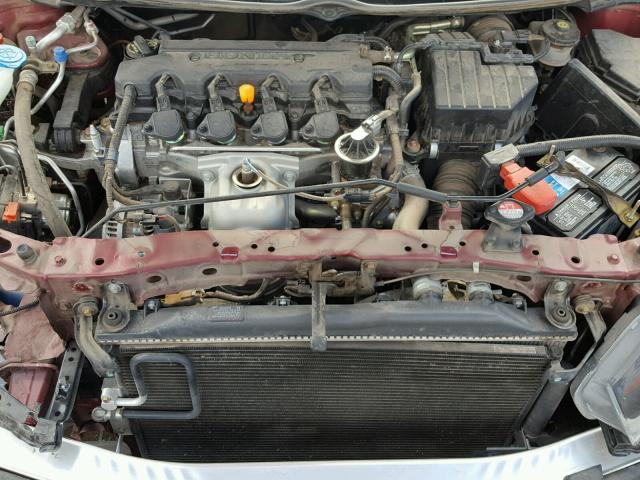 1HGFA16856L011336 - 2006 HONDA CIVIC EX Qırmızı foto 7