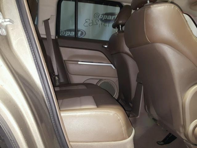 1J8FT48W18D522604 - 2008 JEEP PATRIOT LI TAN photo 6