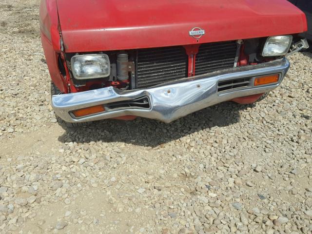 1N6SD16S5VC387434 - 1997 NISSAN TRUCK KING RED photo 9