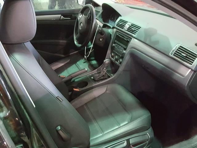 1VWAS7A39EC099713 - 2014 VOLKSWAGEN PASSAT S Սև լուսանկար 5