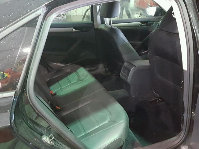 1VWAS7A39EC099713 - 2014 VOLKSWAGEN PASSAT S Սև լուսանկար 6