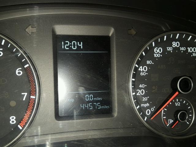 1VWAS7A39EC099713 - 2014 VOLKSWAGEN PASSAT S Սև լուսանկար 8