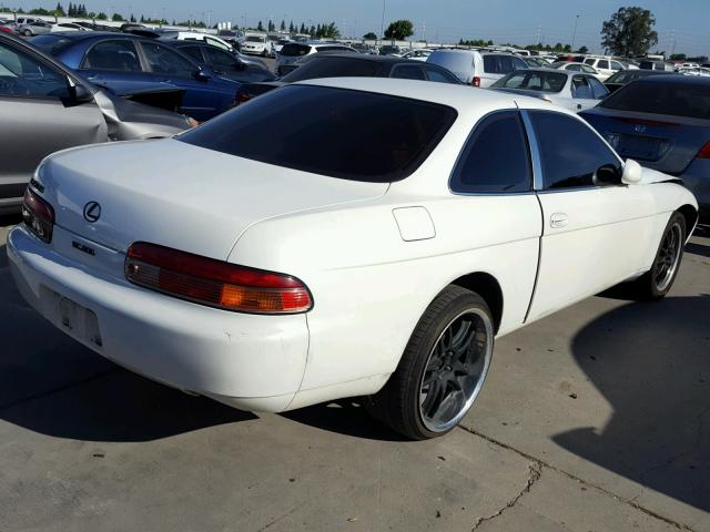 JT8JZ31C1S0029593 - 1995 LEXUS SC 300 WHITE photo 4