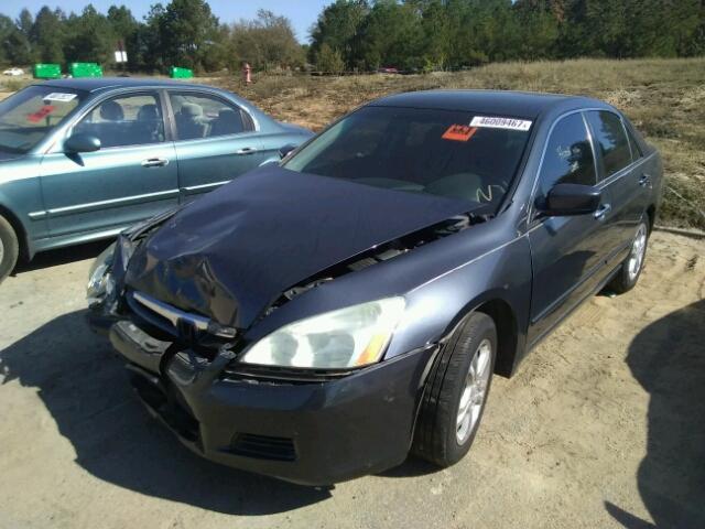 1HGCM56327A226434 - 2007 HONDA ACCORD SE GRAY photo 2