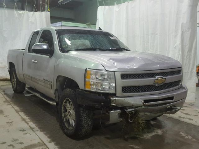 1GCSKTE38AZ221298 - 2010 CHEVROLET SILVERADO GRAY photo 1