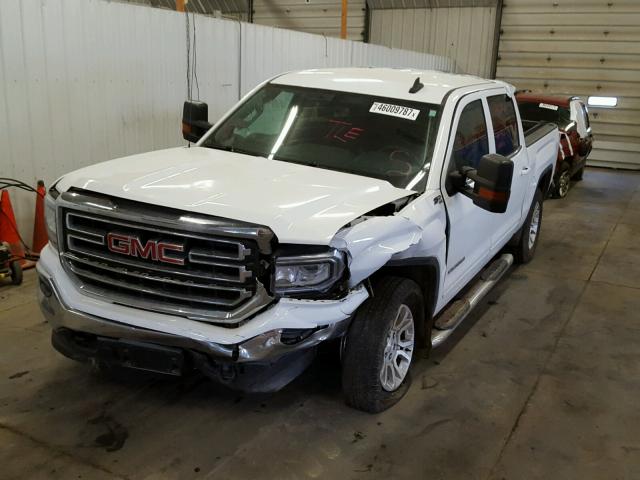 3GTU2MEC4HG296556 - 2017 GMC SIERRA K15 WHITE photo 2